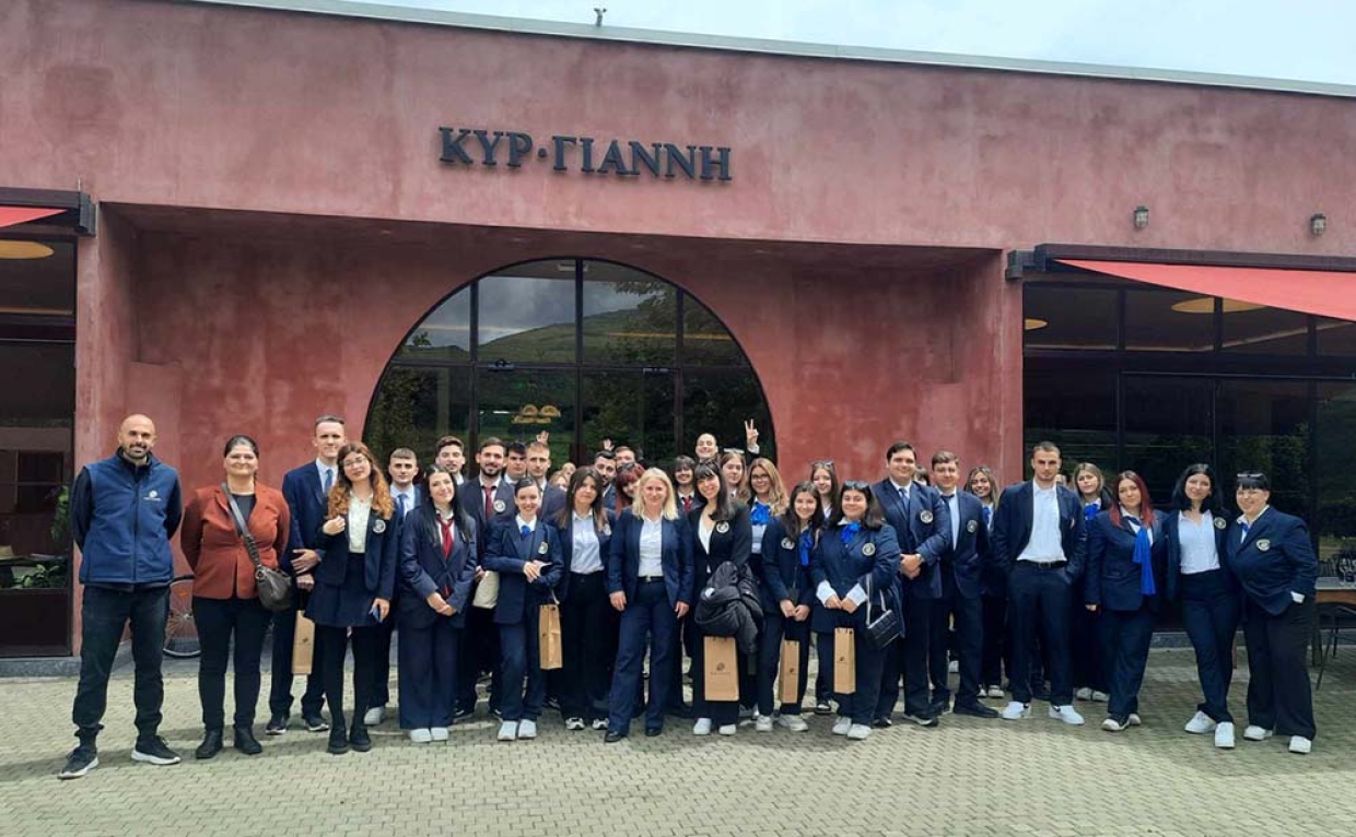 Εκπαιδευτική επίσκεψη στο κτήμα Κυρ-Γιάννη.