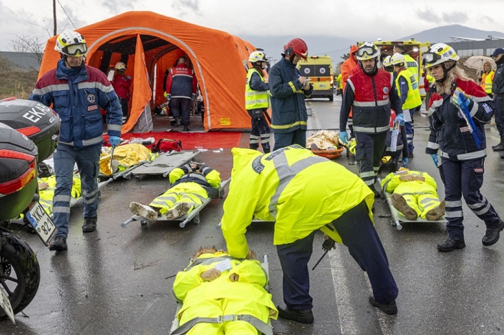 Συμμετοχή της Πειραματικής ΣΑΕΚ Τουρισμού Μακεδονίας σε προγραμματισμένη άσκηση της Fraport Greece  στο αεροδρόμιο «Μακεδονία».